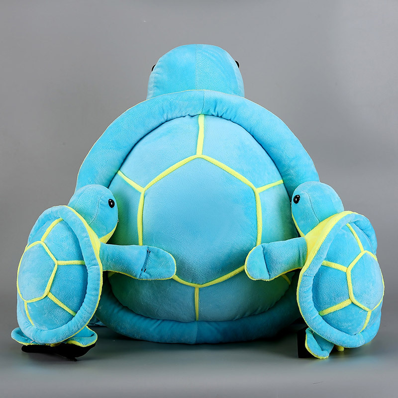 Blue turtle, adult ass and knee